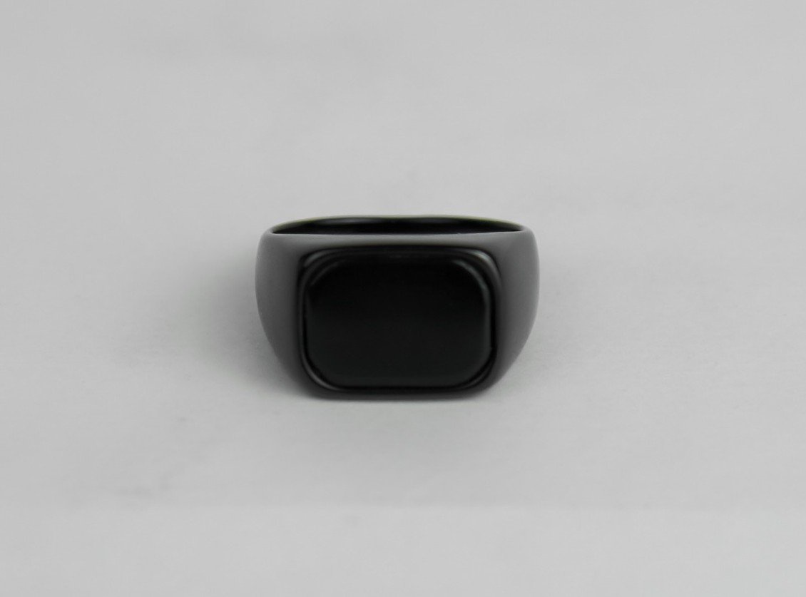 Black Stone ring