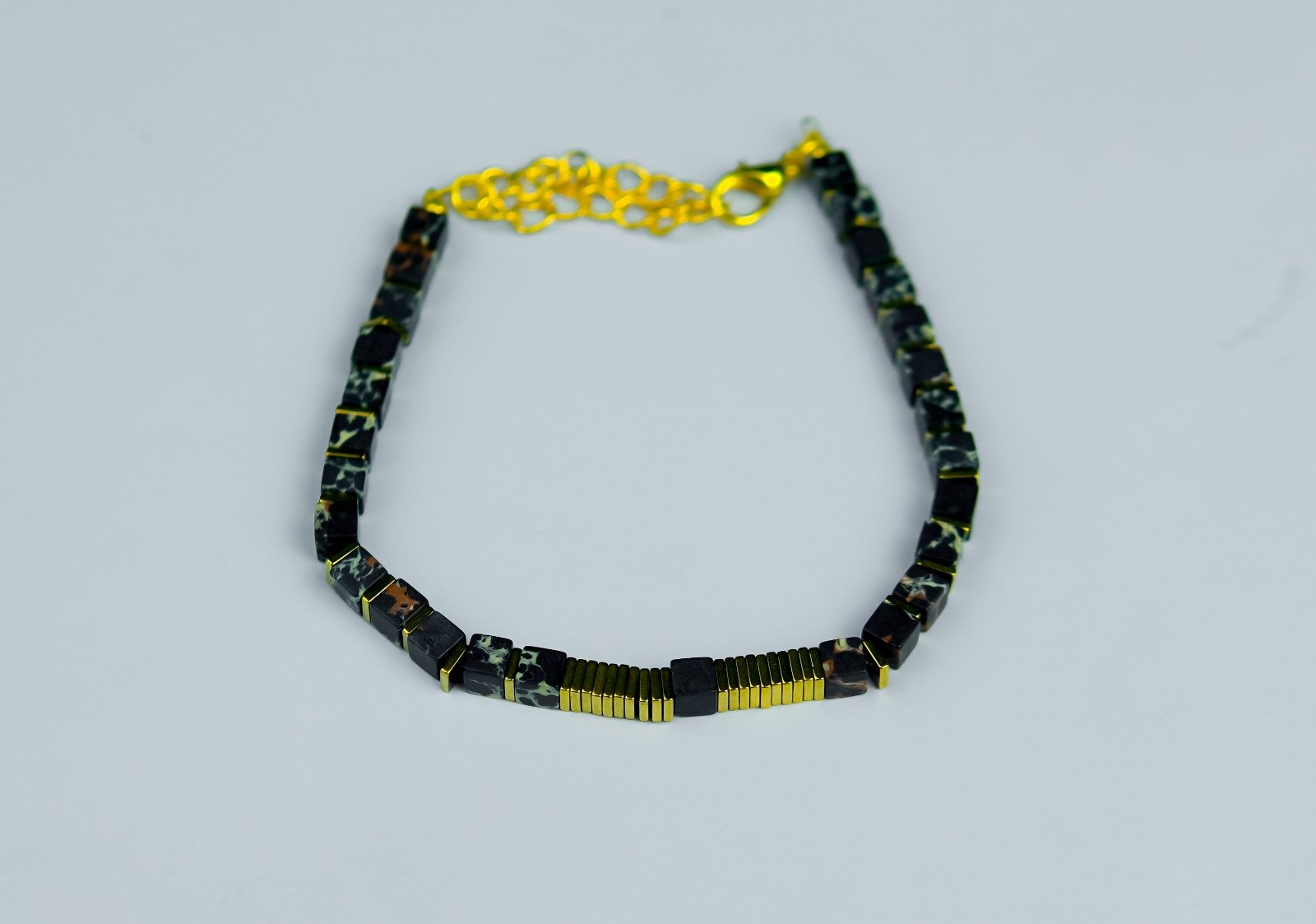 Gold Plated Hematite Bracelet - Image 3