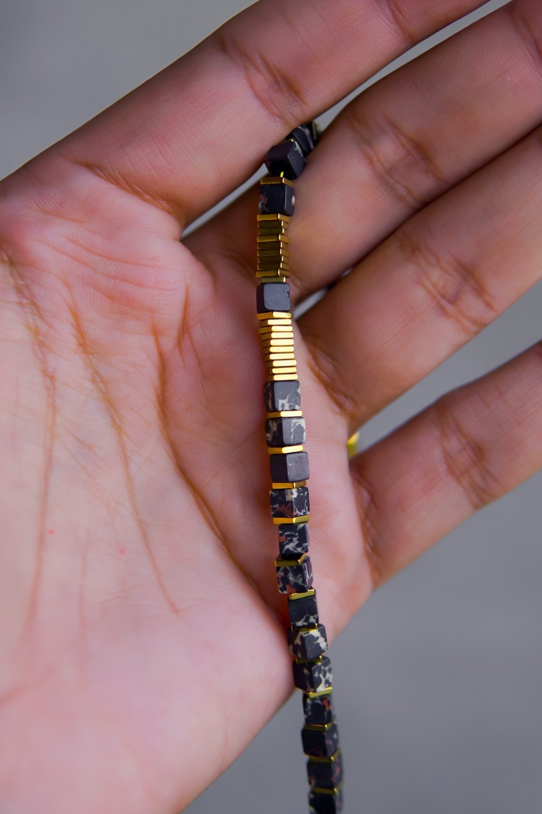 Gold Plated Hematite Bracelet - Image 5